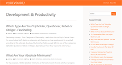 Desktop Screenshot of devdude.com