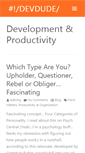 Mobile Screenshot of devdude.com