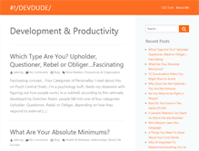 Tablet Screenshot of devdude.com